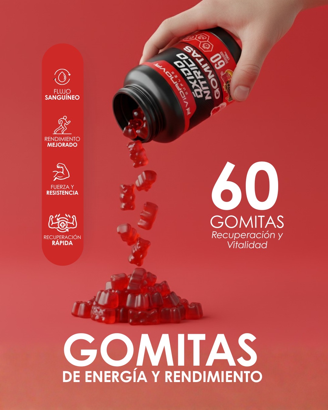GOMITAS OXIDO NITRICO - Imagen 2