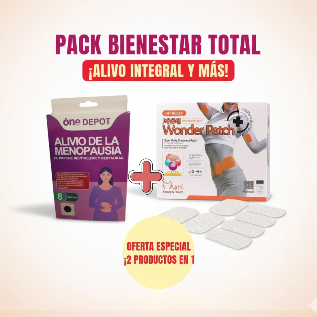 Pack Parches Adelgazar +Parches Menopausia